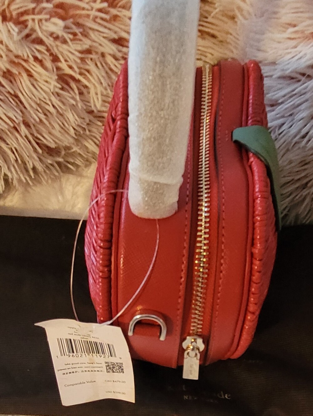 Kate Spade Honeycrisp Apple NWT - Picture 12 of 16